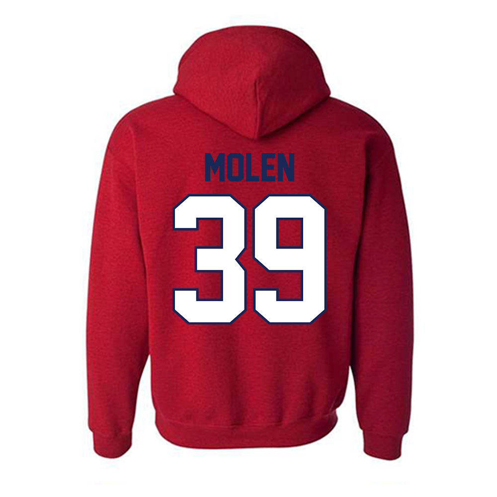 Arizona - NCAA Football : Broden Molen - Classic Shersey Hooded Sweatshirt-1
