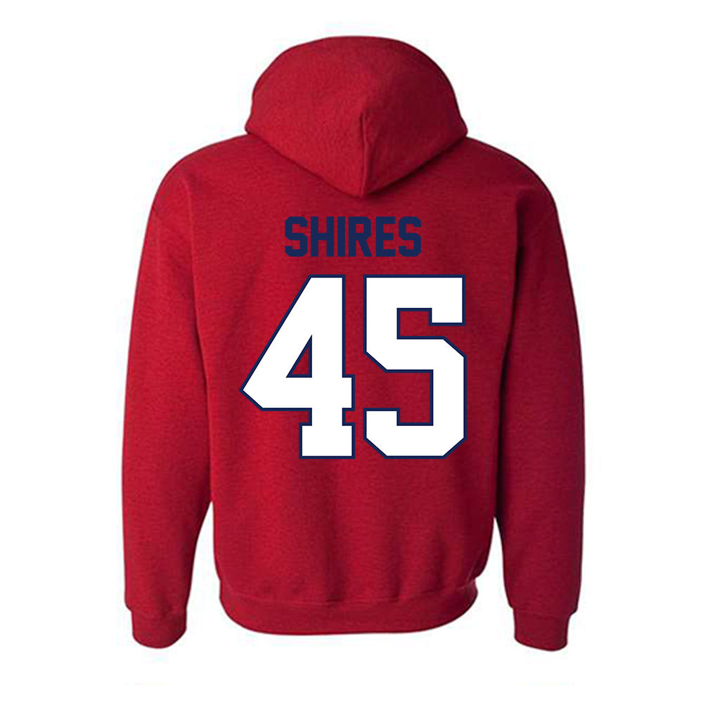 Arizona - NCAA Beach Volleyball : Tylee Shires - Classic Shersey Hooded Sweatshirt-1