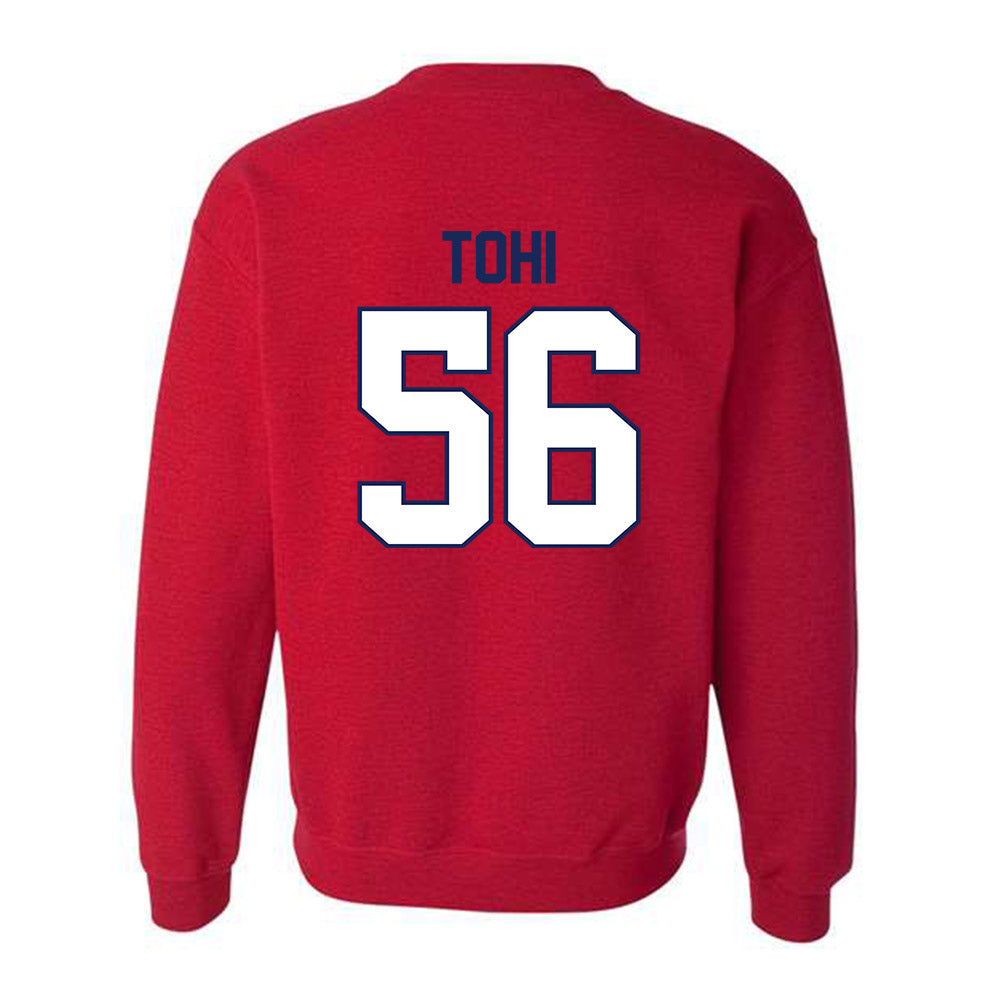 Arizona - NCAA Football : Sione Tohi - Classic Shersey Crewneck Sweatshirt-1