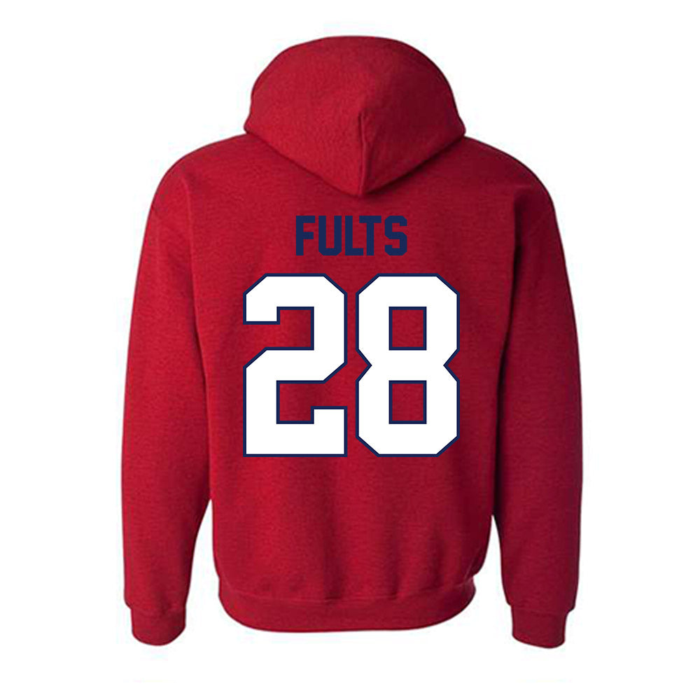 Arizona - NCAA Women's Soccer : Narissa Fults - Classic Shersey Hooded Sweatshirt-1