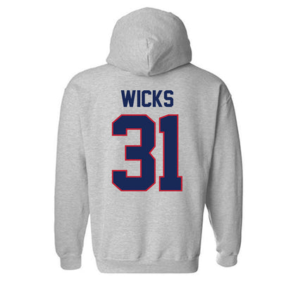 Arizona - NCAA Football : Kaden Wicks - Hooded Sweatshirt Classic Shersey