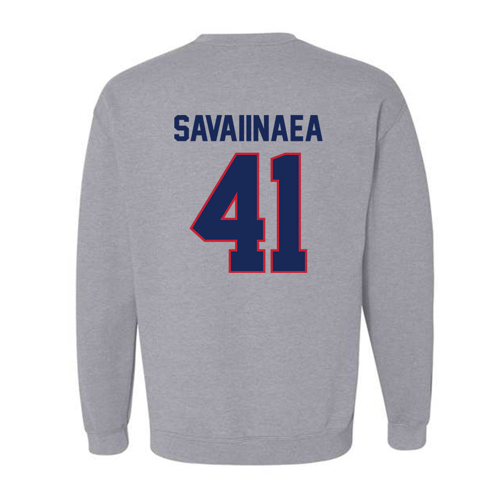 Arizona - NCAA Football : Julian Savaiinaea - Classic Shersey Crewneck Sweatshirt-1