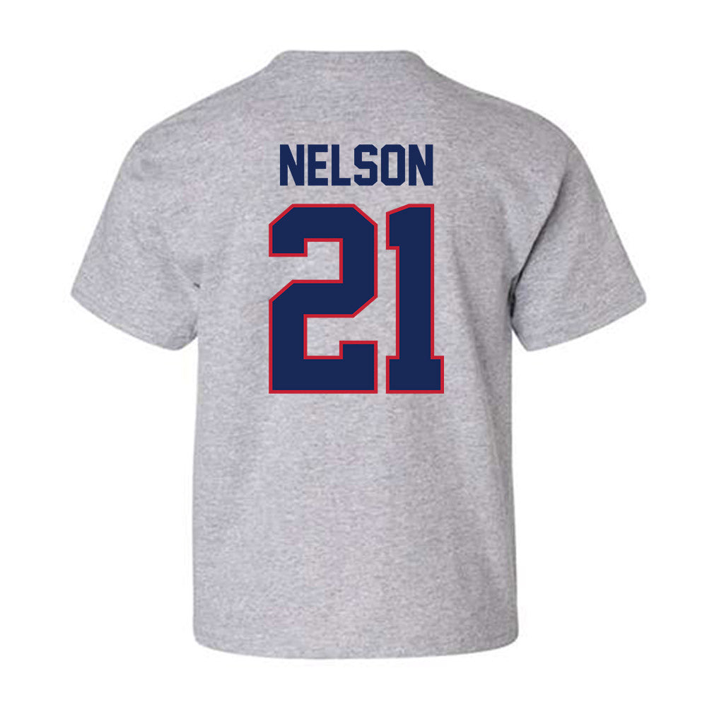 Arizona - NCAA Men's Basketball : Evan Nelson - Classic Shersey Youth T-Shirt-1