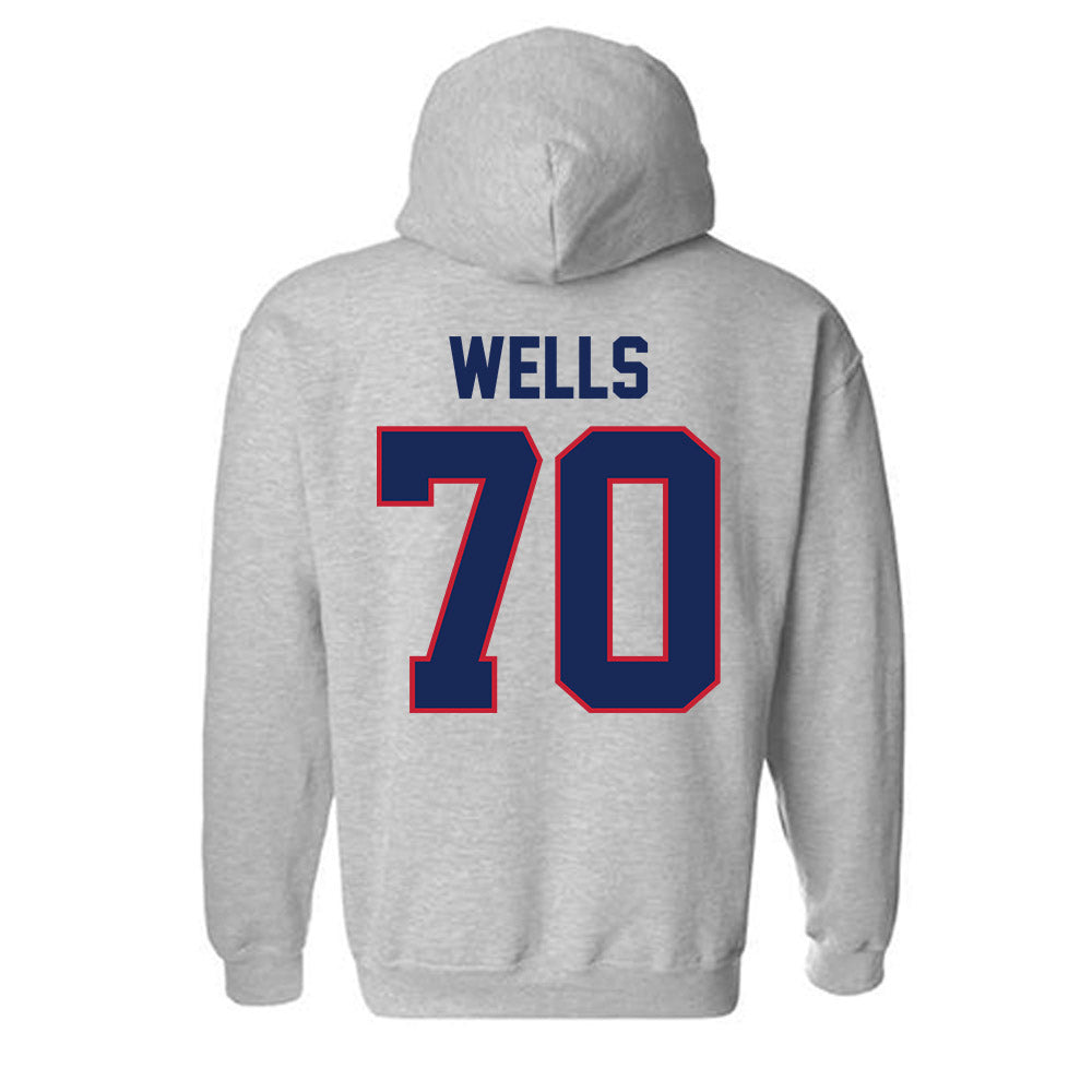 Arizona - NCAA Football : Zarius Wells - Classic Shersey Hooded Sweatshirt