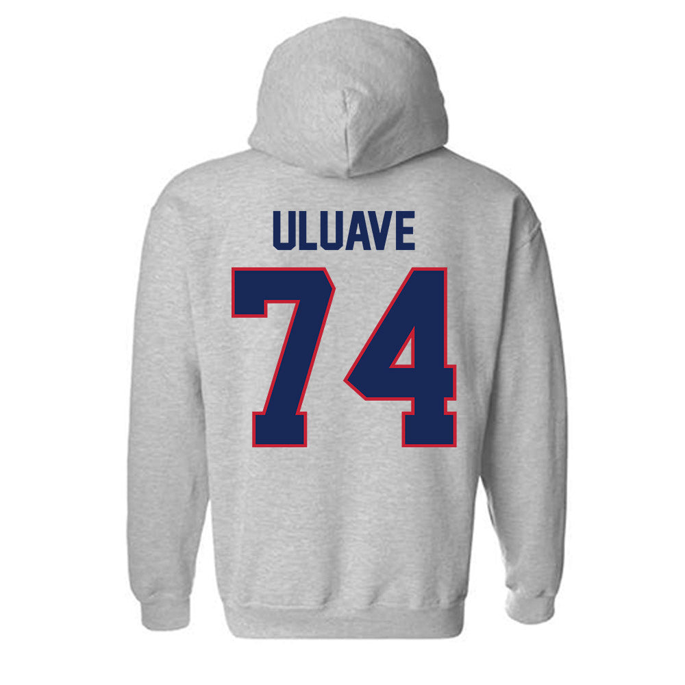 Arizona - NCAA Football : Siale Uluave - Classic Shersey Hooded Sweatshirt-1