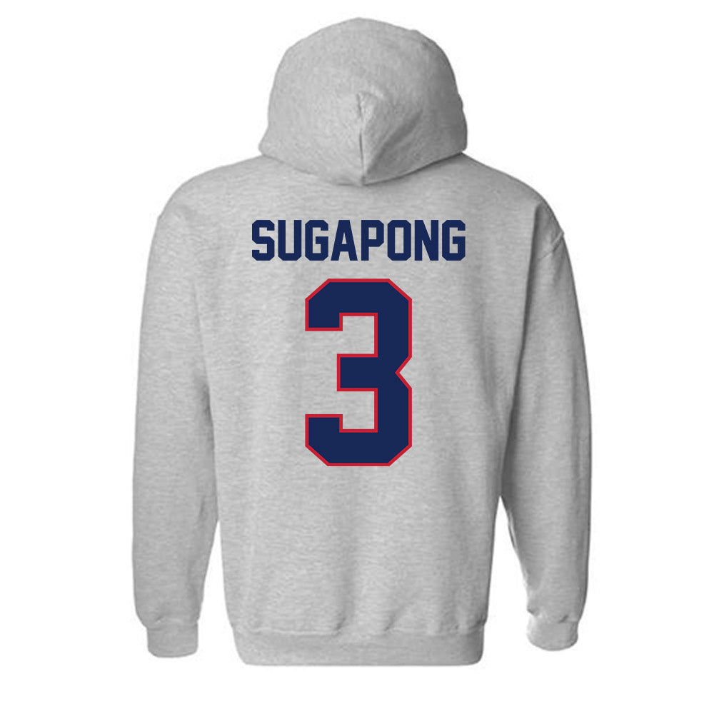 Arizona - NCAA Women's Basketball : Sumayah Sugapong - Classic Shersey Hooded Sweatshirt-1