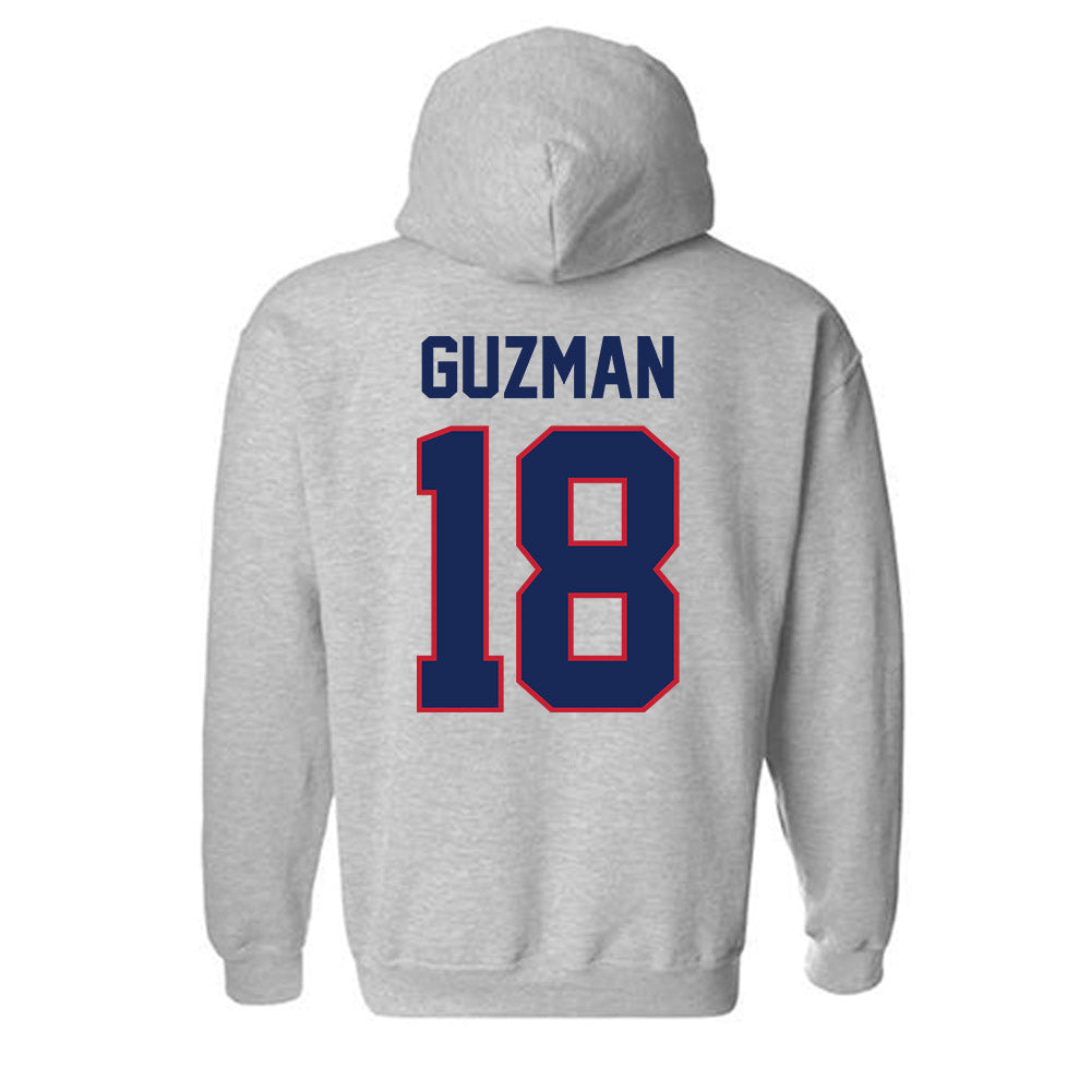 Arizona - NCAA Baseball : Adonys Guzman - Classic Shersey Hooded Sweatshirt-1