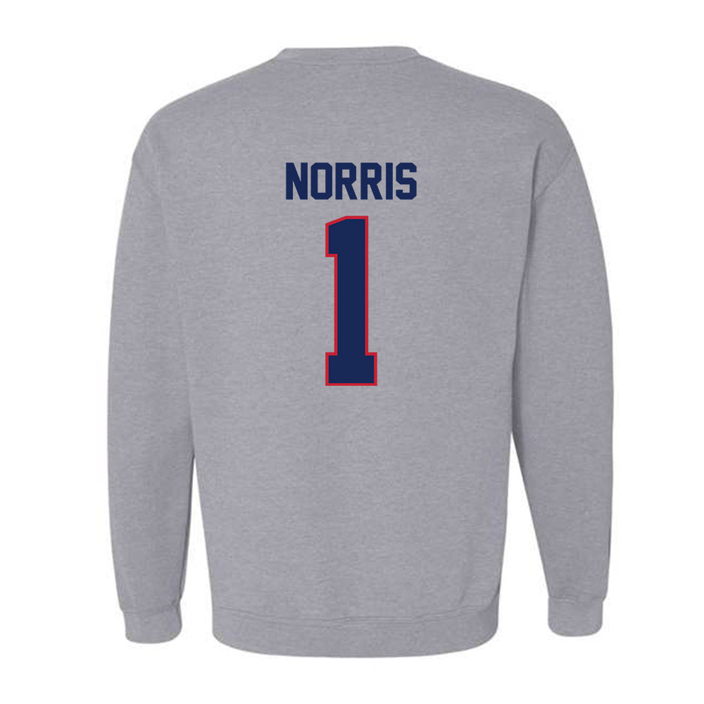 Arizona - NCAA Beach Volleyball : Leah Norris - Classic Shersey Crewneck Sweatshirt-1