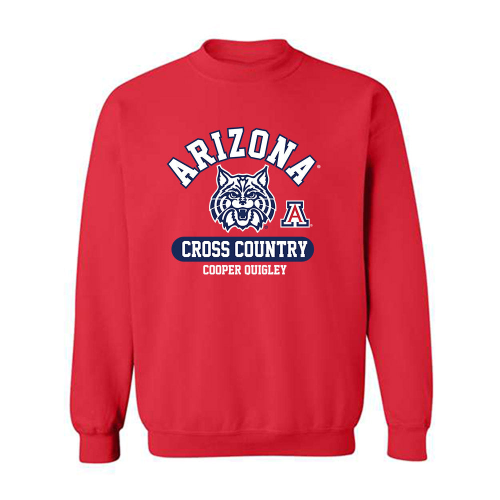 Arizona - NCAA Men's Cross Country : Cooper Quigley - Classic Fashion Shersey Crewneck Sweatshirt