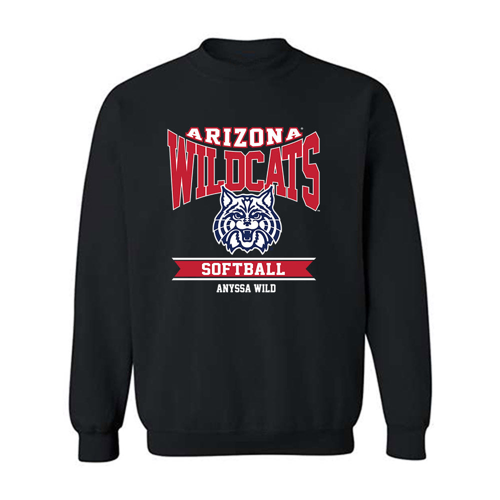 Arizona - NCAA Softball : Anyssa Wild - Classic Fashion Shersey Crewneck Sweatshirt-0