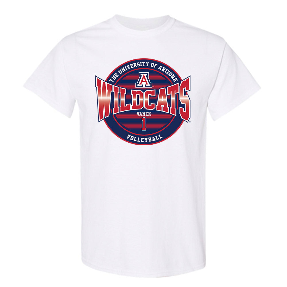 Arizona - NCAA Women's Volleyball : Sydnie Vanek - Classic Fashion Shersey T-Shirt-0