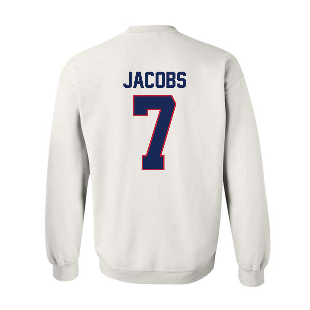 Arizona - NCAA Baseball : Andrew Jacobs - Sports Shersey Crewneck Sweatshirt-1