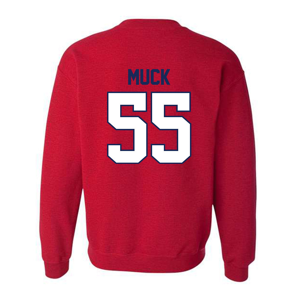 Arizona - NCAA Baseball : Karter Muck - Sports Shersey Crewneck Sweatshirt-1