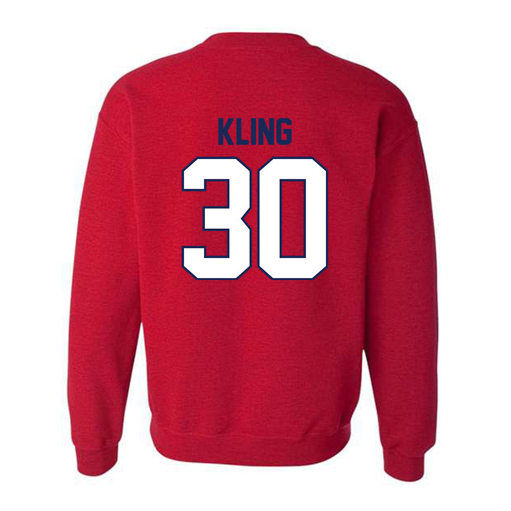 Arizona - NCAA Baseball : Corey Kling - Sports Shersey Crewneck Sweatshirt-1