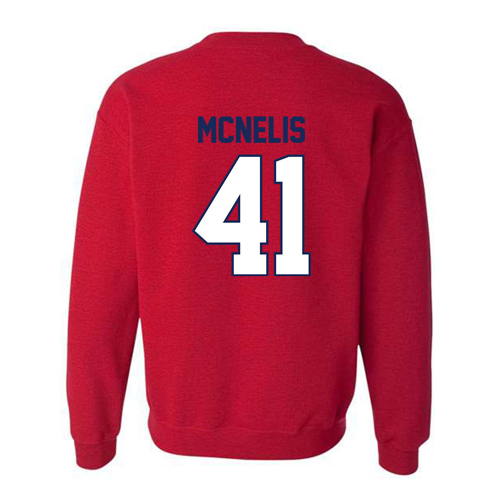 Arizona - NCAA Baseball : Chaz McNelis - Sports Shersey Crewneck Sweatshirt-1