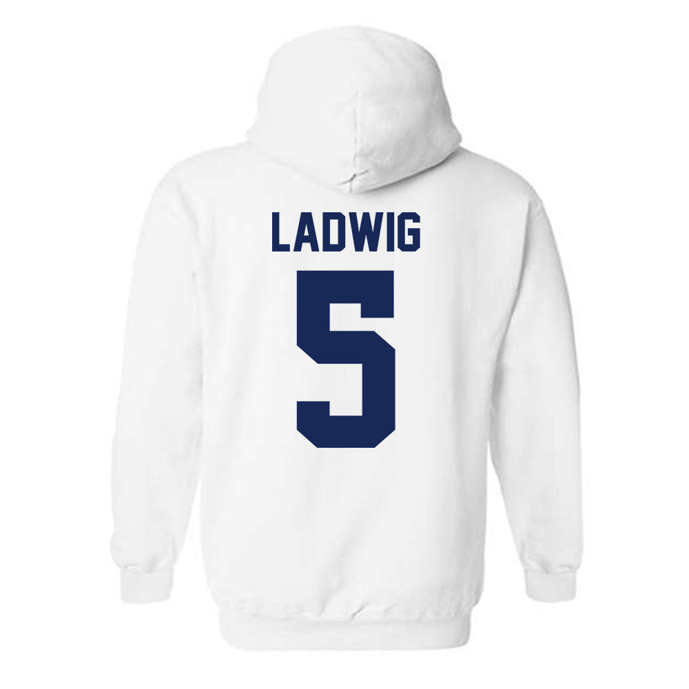 Arizona - NCAA Women's Basketball : Molly Ladwig - Sports Shersey Hooded Sweatshirt-1