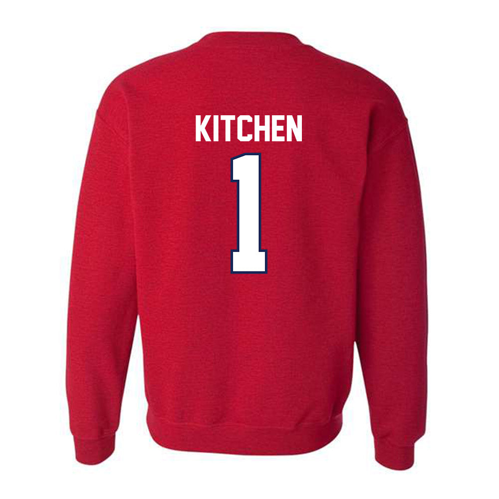 Arizona - NCAA Women's Basketball : Kamryn Kitchen - Sports Shersey Crewneck Sweatshirt-1