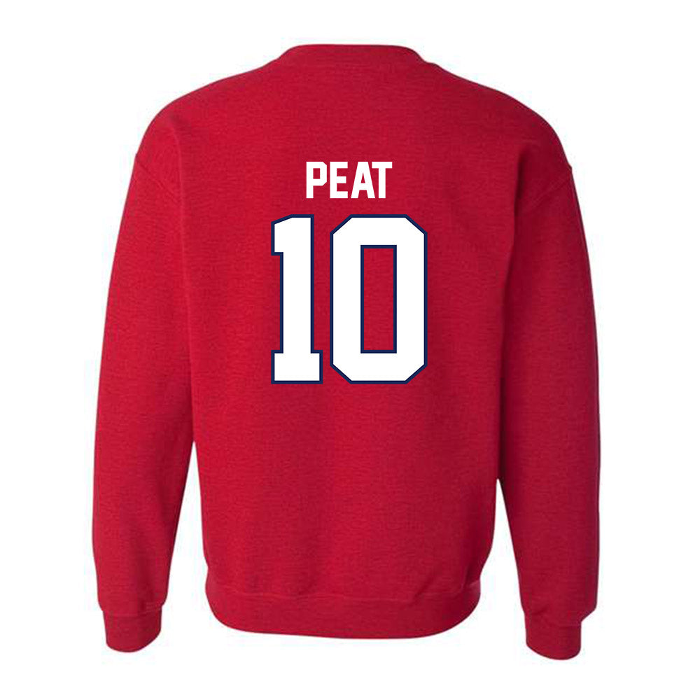 Arizona - NCAA Men's Basketball : Koa Peat - Sports Shersey Crewneck Sweatshirt-1