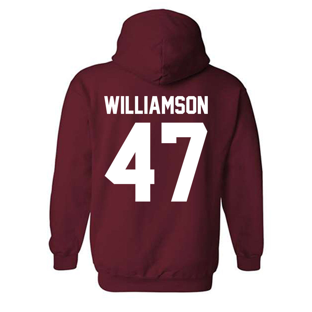 Alabama - NCAA Baseball : Jojo Williamson - Classic Shersey Hooded Sweatshirt-1
