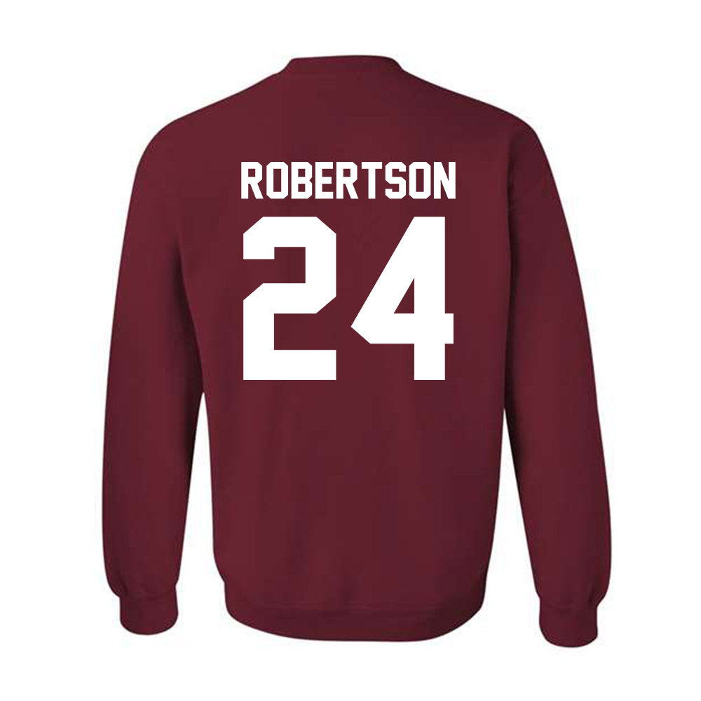 Alabama - NCAA Baseball : Tate Robertson - Classic Shersey Crewneck Sweatshirt-1