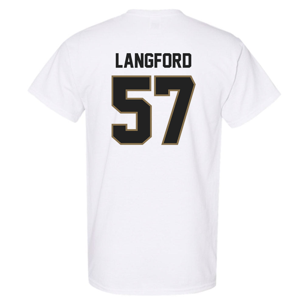 Texas State - NCAA Football : Ian Langford - T-Shirt-1