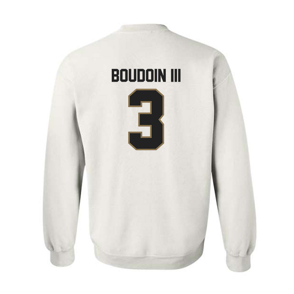 Texas State - NCAA Football : Michael Boudoin III - Crewneck Sweatshirt-1