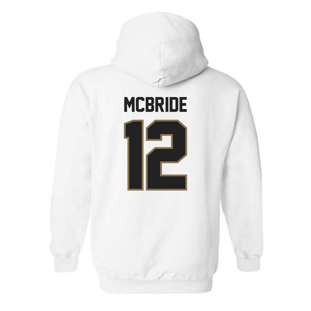 Texas State - NCAA Women's Basketball : Kyla McBride - Hooded Sweatshirt-1