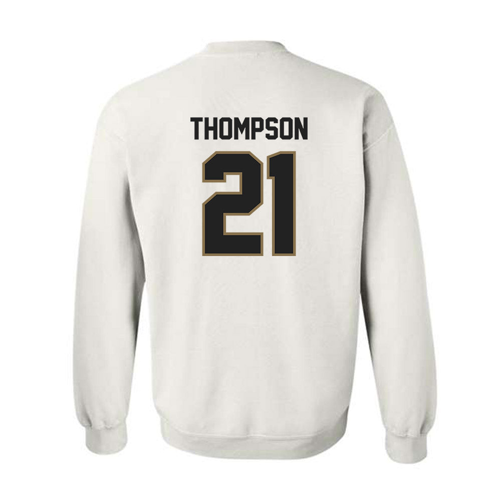 Texas State - NCAA Men's Basketball : Deke Thompson - Crewneck Sweatshirt-1