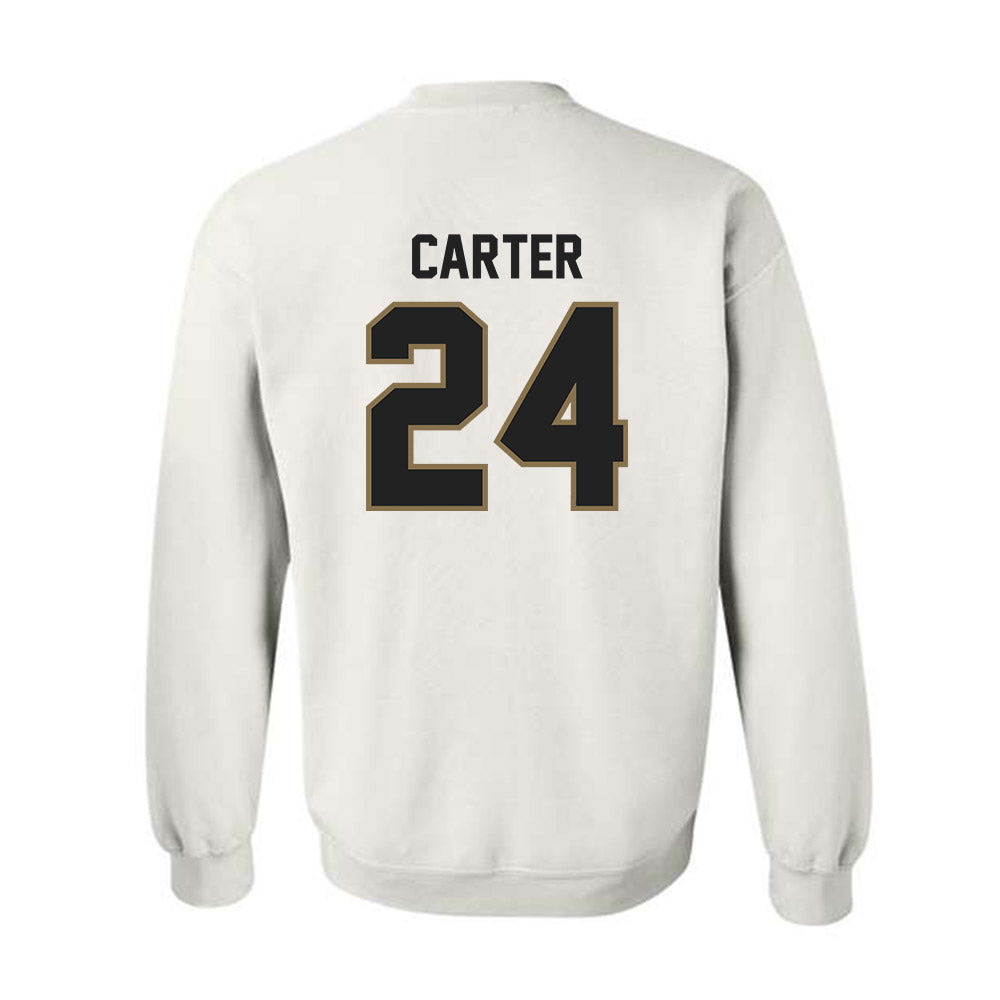 Texas State - NCAA Football : Caleb Carter - Crewneck Sweatshirt-1