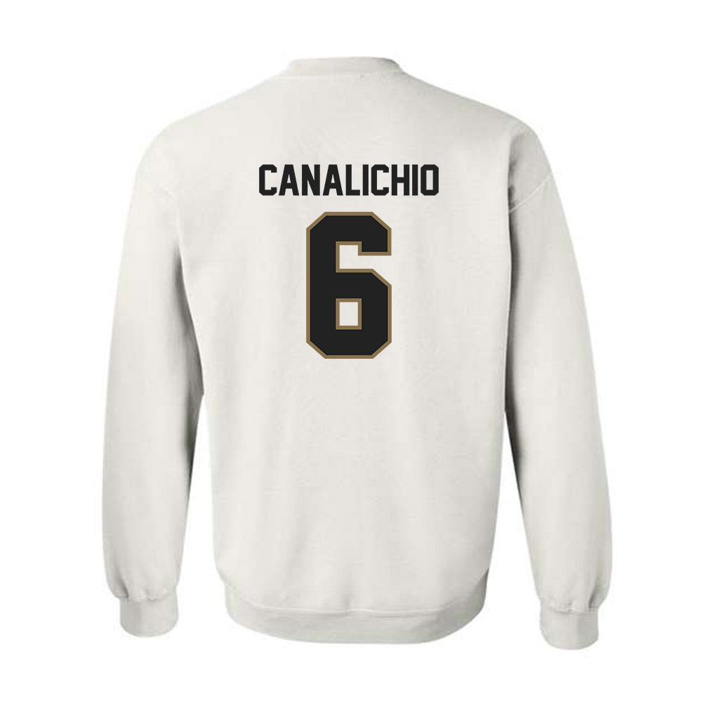 Texas State - NCAA Baseball : Will Canalichio - Crewneck Sweatshirt-1