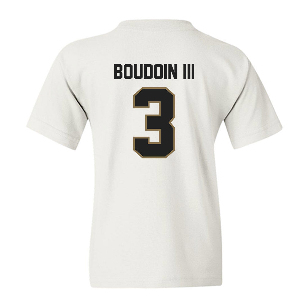 Texas State - NCAA Football : Michael Boudoin III - Youth T-Shirt-1