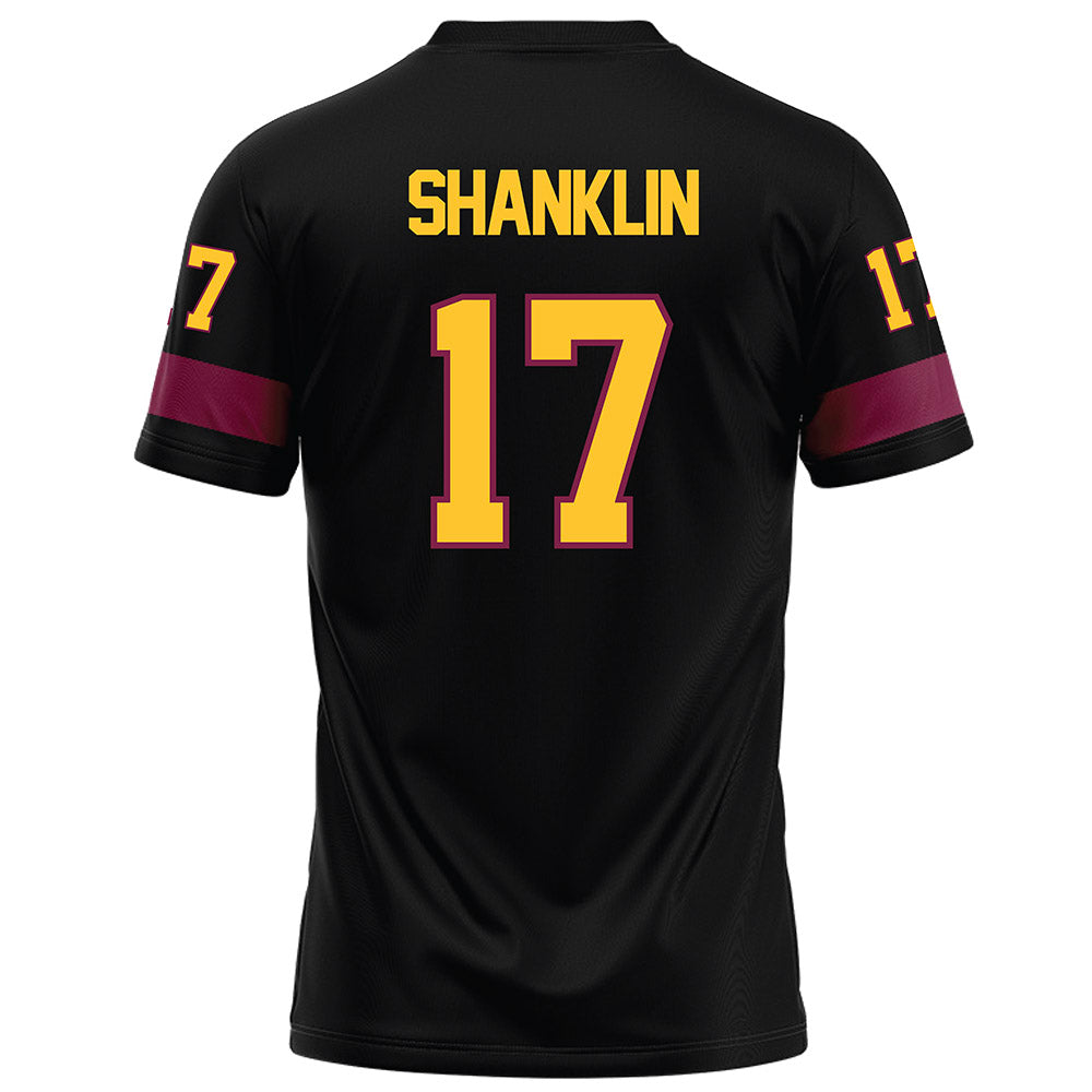 Arizona State - NCAA Football : Joshua Shanklin - Black Football Jersey-1