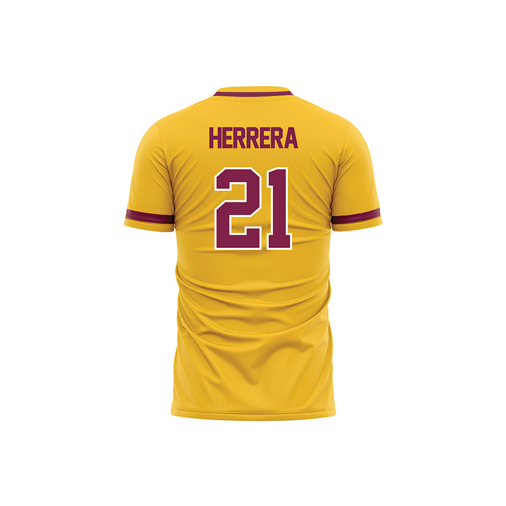 Arizona State - NCAA Women's Soccer : Olivia Herrera - Soccer Jersey Gold