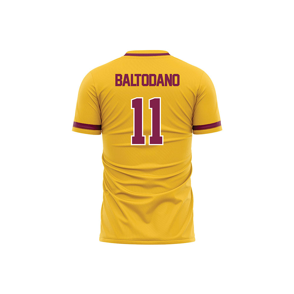 Arizona State - NCAA Women's Soccer : Addison Baltodano - Gold Volleyball Jersey-1