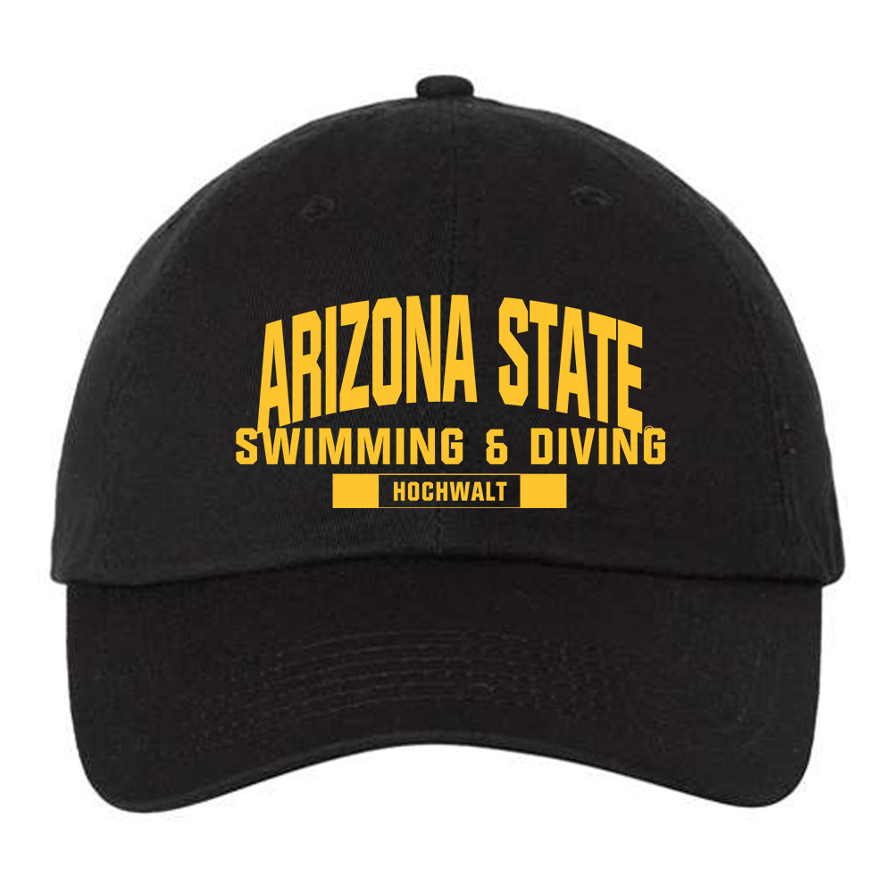 Arizona State - NCAA Men's Swimming & Diving : Michael Hochwalt - Dad Hat-0