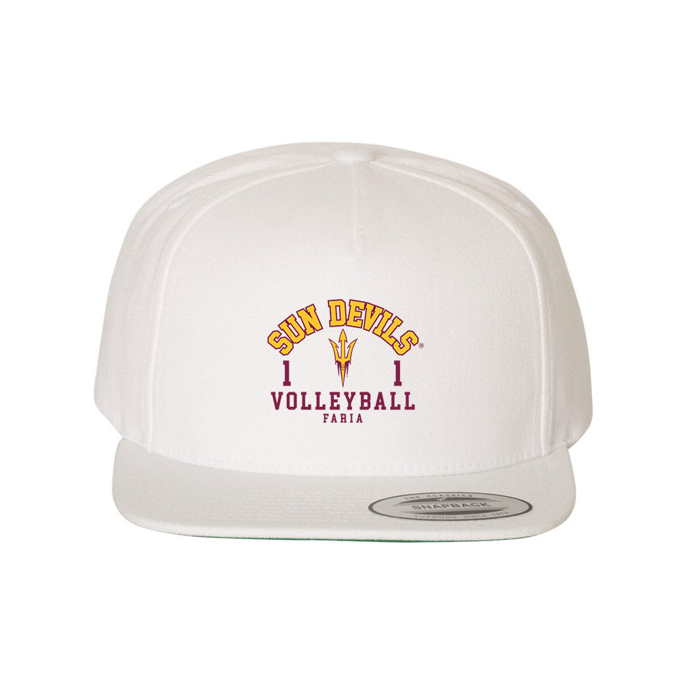 Arizona State - NCAA Women's Volleyball : Bella Faria - Snapback Hat