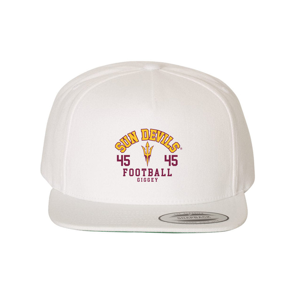 Arizona State - NCAA Football : James Giggey - Snapback Hat