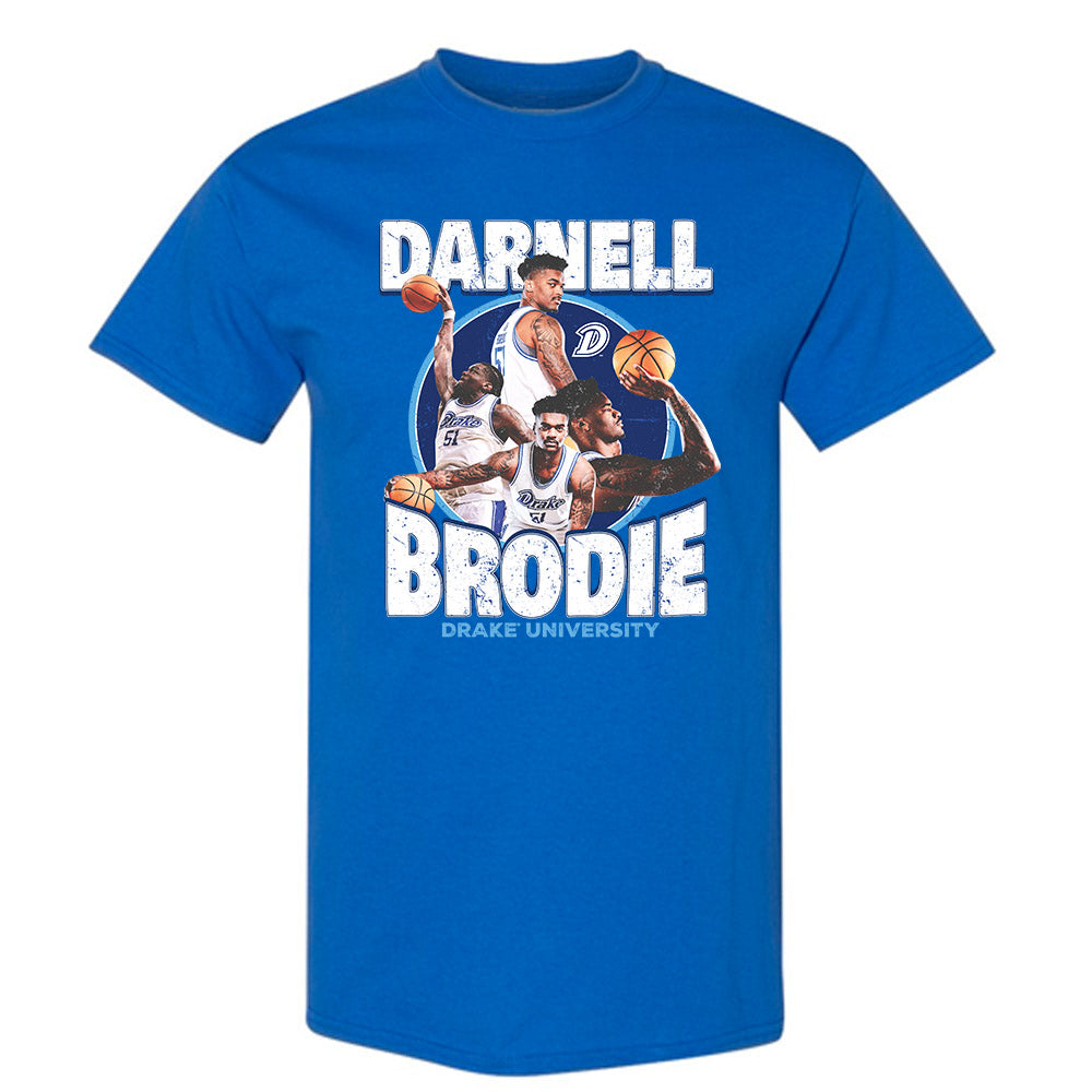 Drake NCAA Men s Basketball Darnell Brodie Official 2023 2024 Post Season T Shirt