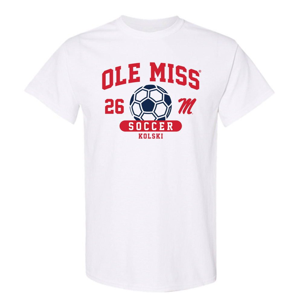 Ole Miss - NCAA Women's Soccer : Allison Kolski - Classic Fashion Shersey T-Shirt-0
