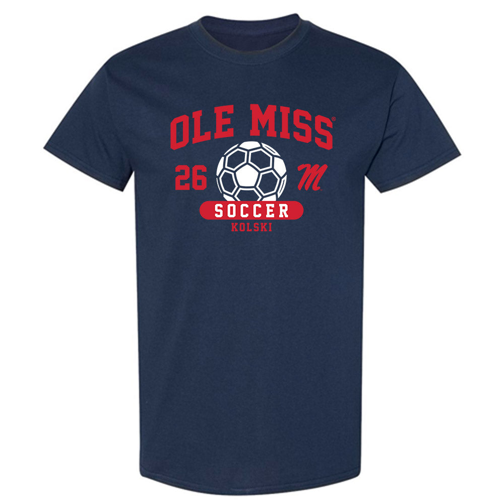 Ole Miss - NCAA Women's Soccer : Allison Kolski - Classic Fashion Shersey T-Shirt-0