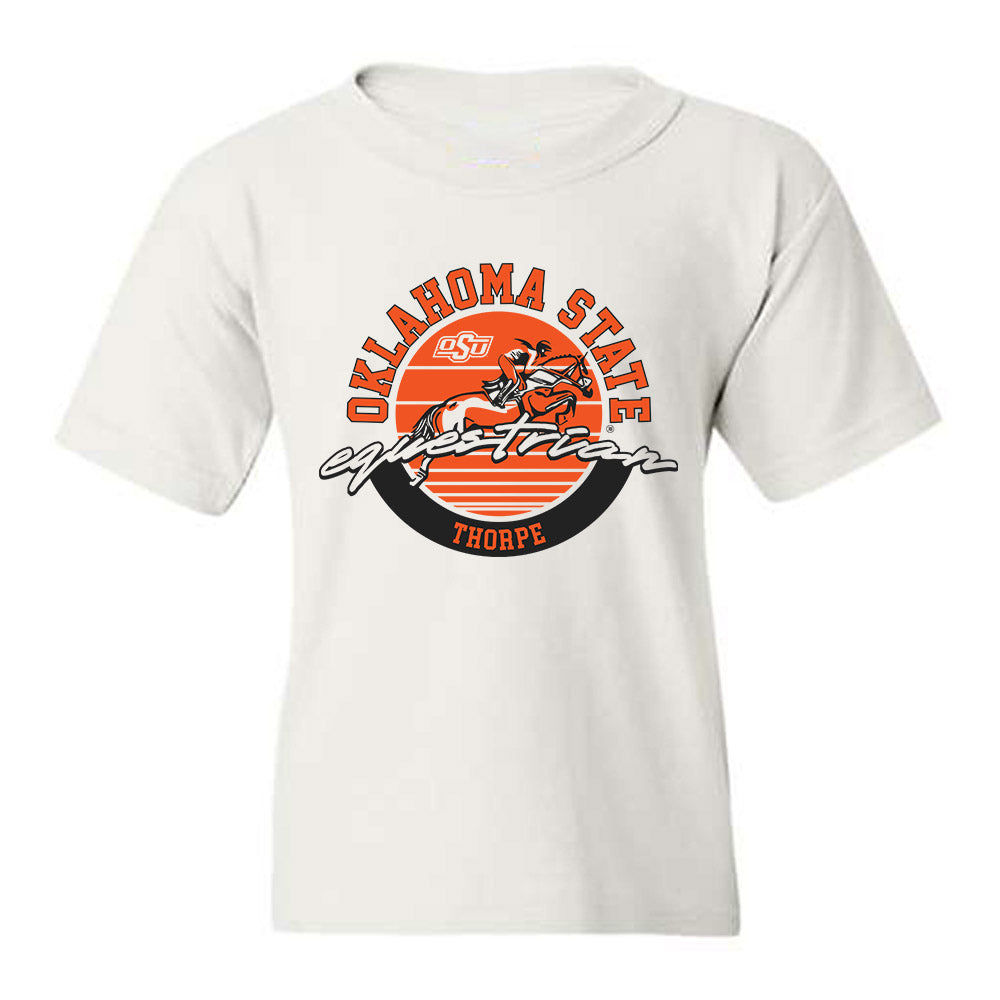 Oklahoma State - NCAA Equestrian : Lily Thorpe - Classic Shersey Youth T-Shirt-0