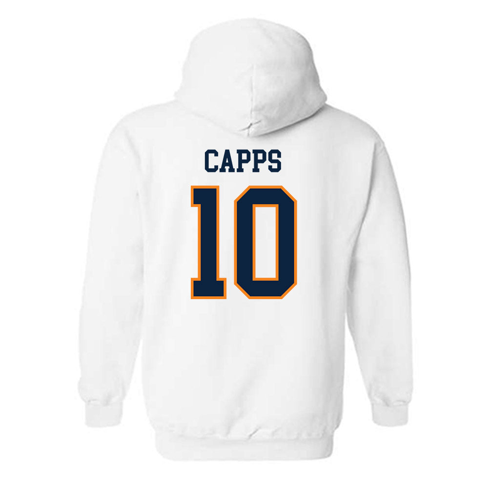 UT Martin - NCAA Baseball : Brody Capps - Classic Shersey Hooded Sweatshirt-1