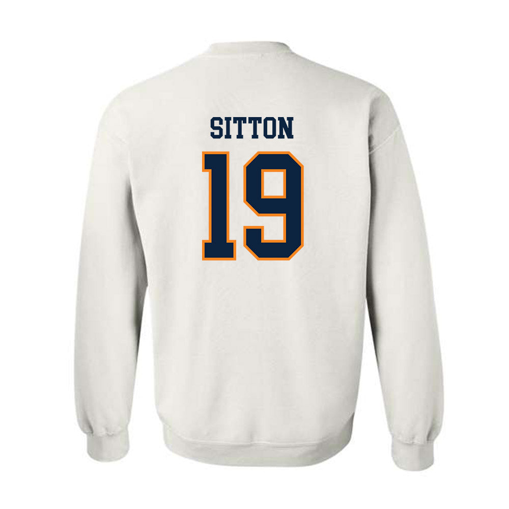 UT Martin - NCAA Baseball : Jacob Sitton - Classic Shersey Crewneck Sweatshirt-1