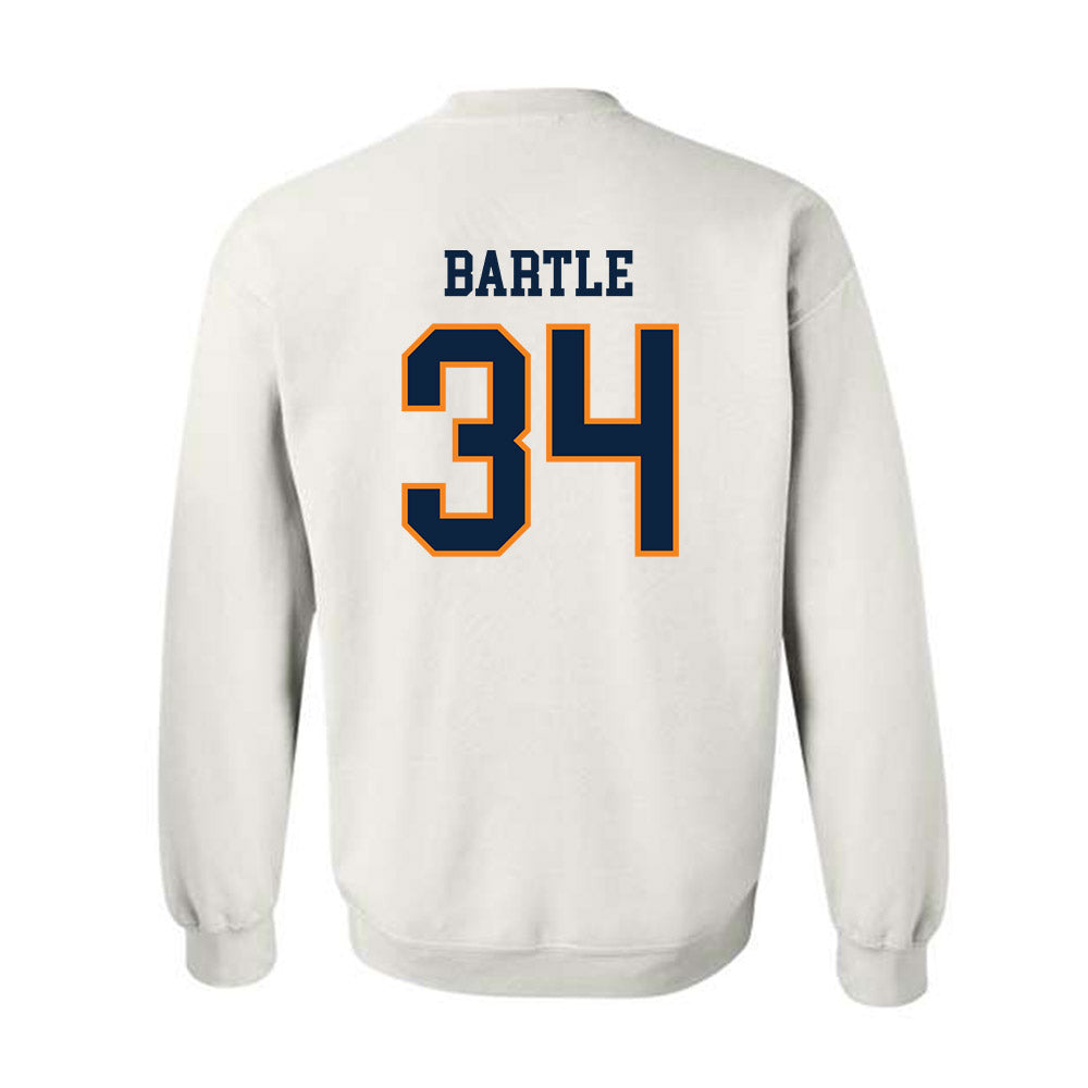 UT Martin - NCAA Baseball : Jeb Bartle - Classic Shersey Crewneck Sweatshirt-1