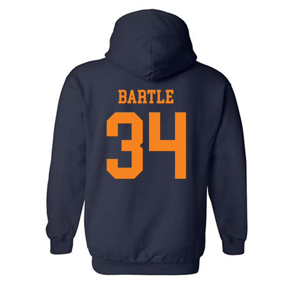 UT Martin - NCAA Baseball : Jeb Bartle - Classic Shersey Hooded Sweatshirt-1