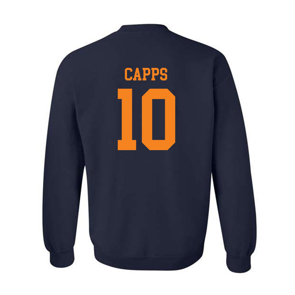 UT Martin - NCAA Baseball : Brody Capps - Classic Shersey Crewneck Sweatshirt-1