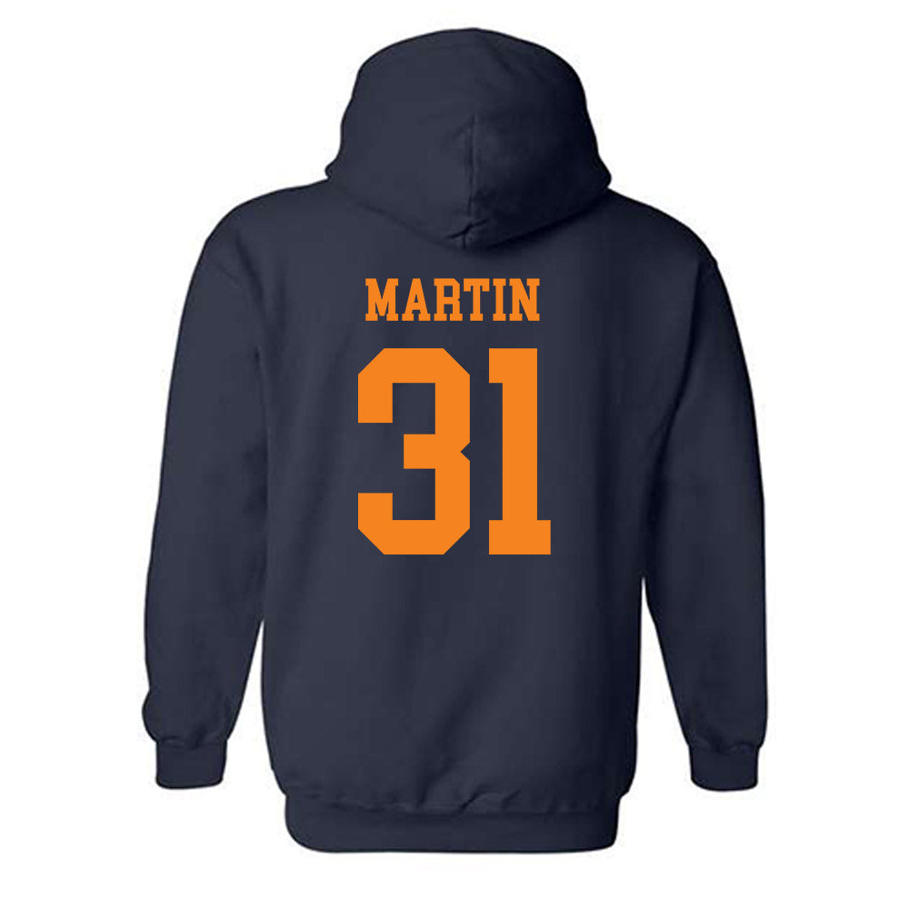 UT Martin - NCAA Baseball : Eli Martin - Hooded Sweatshirt Classic Shersey