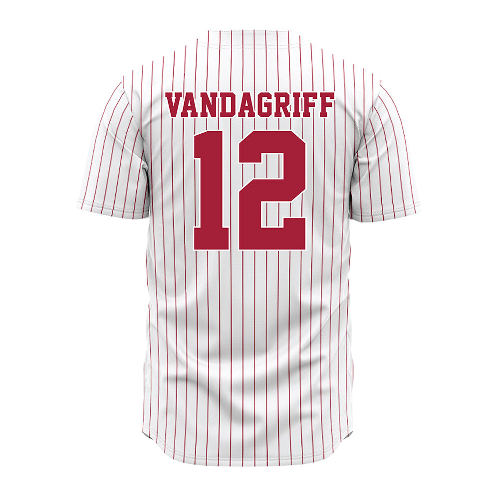 Alabama - NCAA Softball : Audrey Vandagriff - Pinstripe Jersey