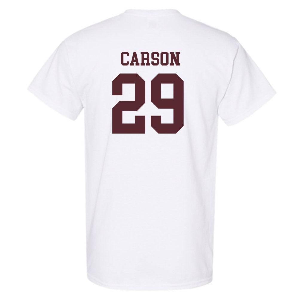 Texas State - NCAA Baseball : Tanner Carson - Classic Shersey T-Shirt-1