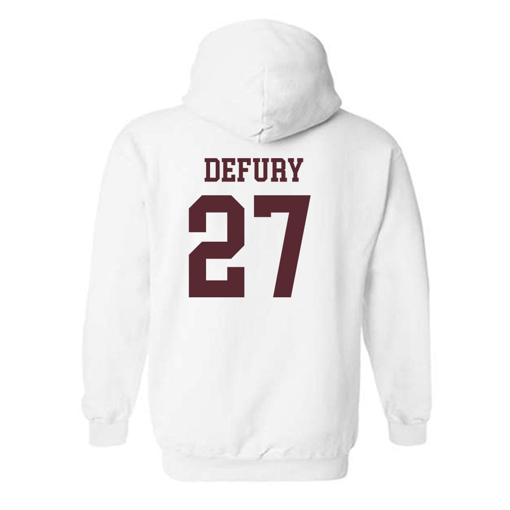 Texas State - NCAA Baseball : Coy DeFury - Classic Shersey Hooded Sweatshirt-1
